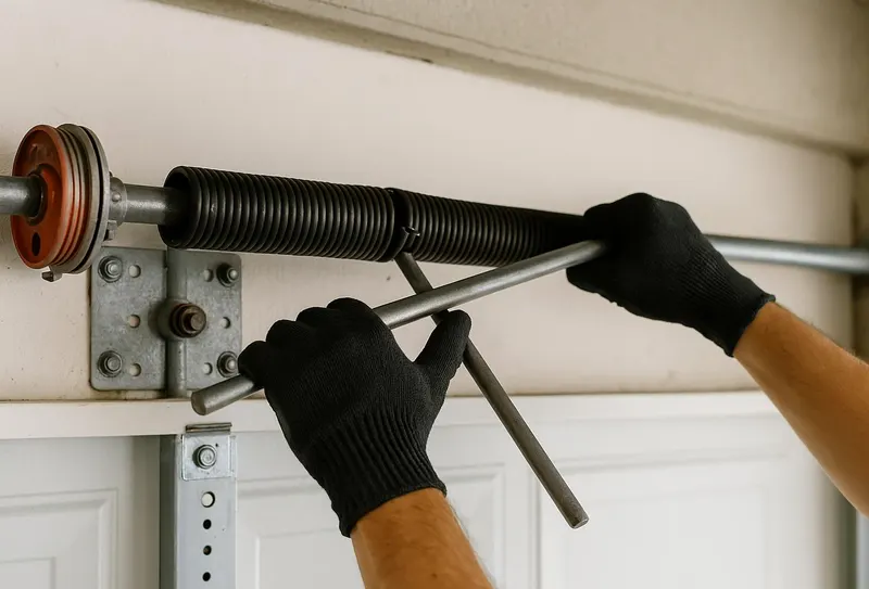 Garage Door Spring Repair in Clearwater Beach