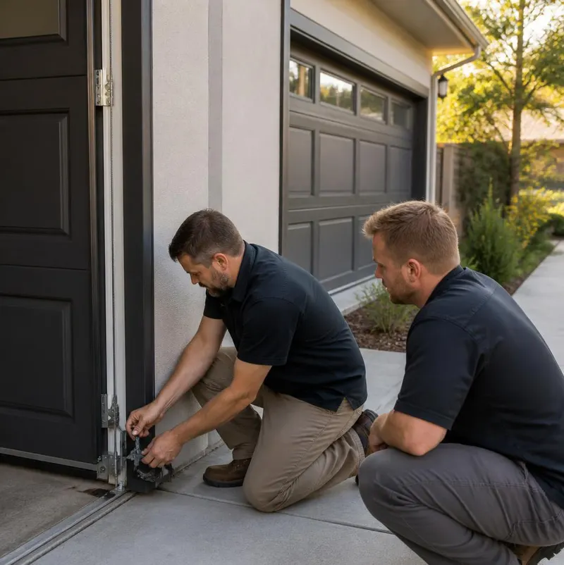 Off Track Door Repair in Clearwater Beach
